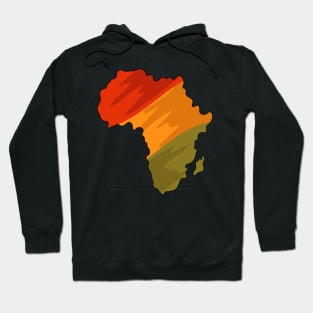 AFRICA / Black history month Africa /BLACK PRIDE Hoodie